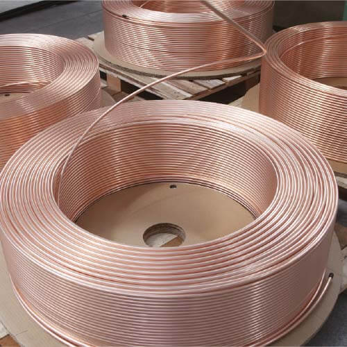 LWC (Level Wound Coil) rézcső